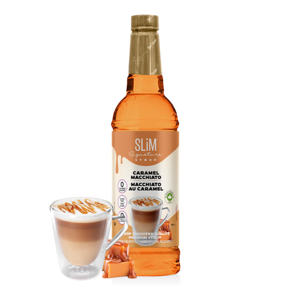 Sugar Free Caramel Macchiato Syrup SlimField Walden Farms
