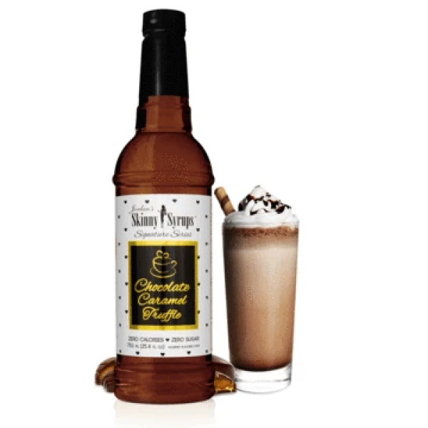Sugar Free Chocolate Caramel Truffle Syrup Coffee Syrups SlimField