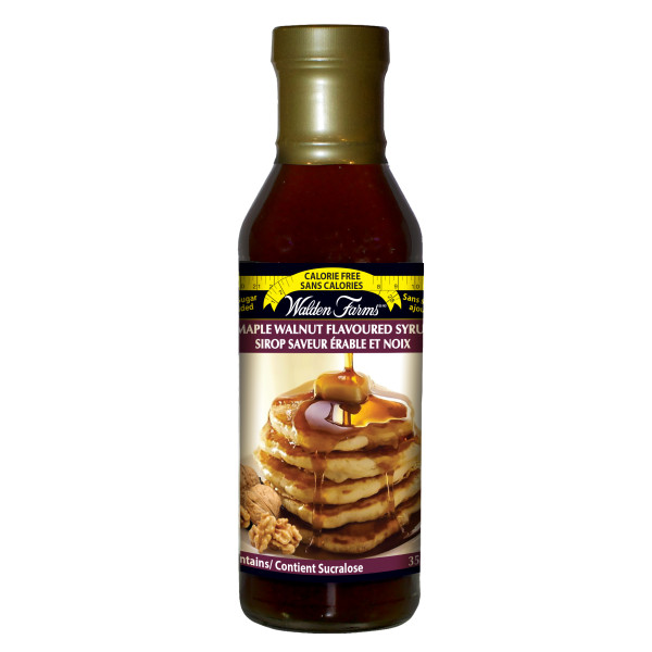 Maple Walnut Pancake Syrup SlimField Walden Farms