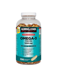 Kirkland Signature Super Concentrate Omega-3 Fish Oil, 330 Softgels