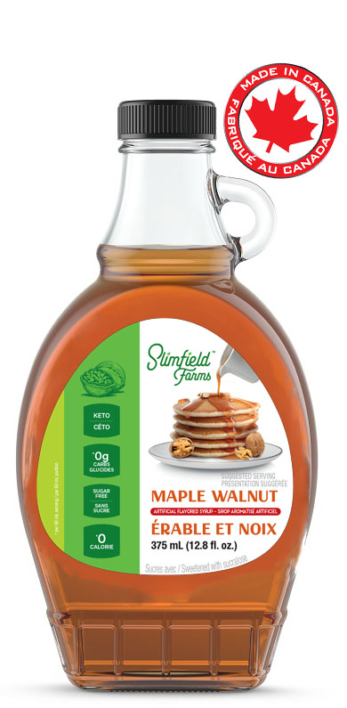 Slimfield Farms Canadian Sugar Free Maple Walnut Syrup | SlimField